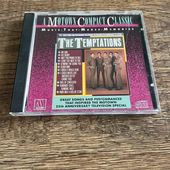 The Temptations | A Motown Compact Classic | Vintage Music CD - Picture 1 of 3